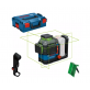 BOSCH GLL 18V-120-33 CG kryžminių linijų lazeris L-Boxx